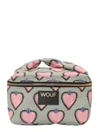 Wouf Toaletná taška 'Daily'  olivová / svetloružová