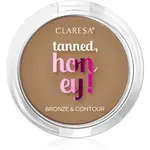 Claresa Tanned, Honey! bronzer a kontúrovací púder odtieň 11 Aristocratic 10 g