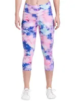 Meatfly dámské legíny Edna Peach Aquarel | Růžová | Velikost M