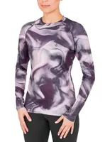 Volcom dámské tričko W V-Science Crew Nirvana | Černá | Velikost L