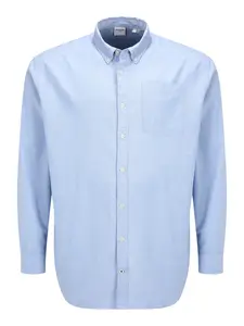 Jack & Jones Plus Košeľa 'Oxford'  svetlomodrá