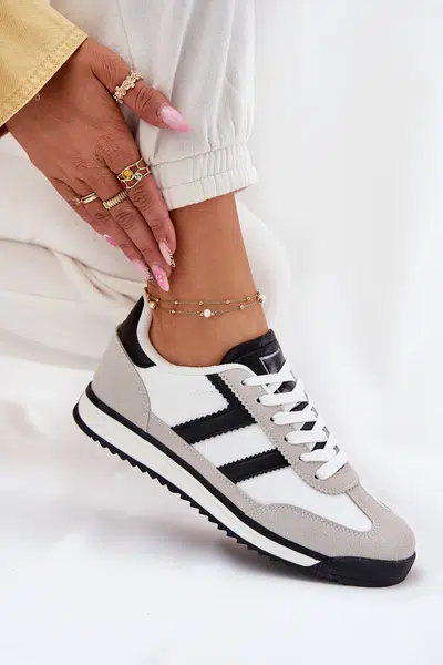 Boto Nízké Dámské Sneakers Bílé Rulaana