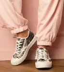 Gemre Black women's sports sneakers Bellina