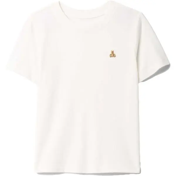 GAP V-BF SS SLD T Chlapecké tričko, bílá, velikost 4Y