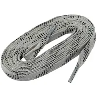 WINNWELL WAX LACES Hokejové tkaničky, šedá, velikost
