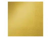 Ubrousek P 33x33 jednobarevné ZLATÉ SDL552409
