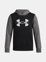 Chlapecká mikina Under Armour UA Rival Flc Cblck Grphc HD-BLK - Kluci