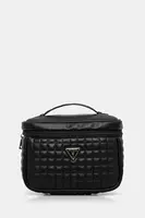 Kosmetická taška Guess NADIRA černá barva, TWQG84 24039