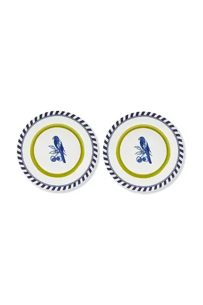 Sada talířů Pols Potten bird patterned 27 cm 2-pack