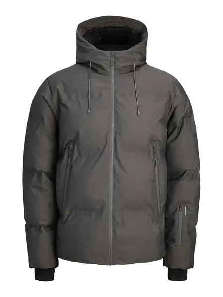 JACK & JONES Zimná bunda  sivá