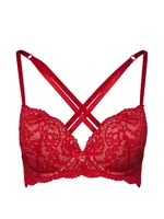 LASCANA Podprsenka  telová / červená