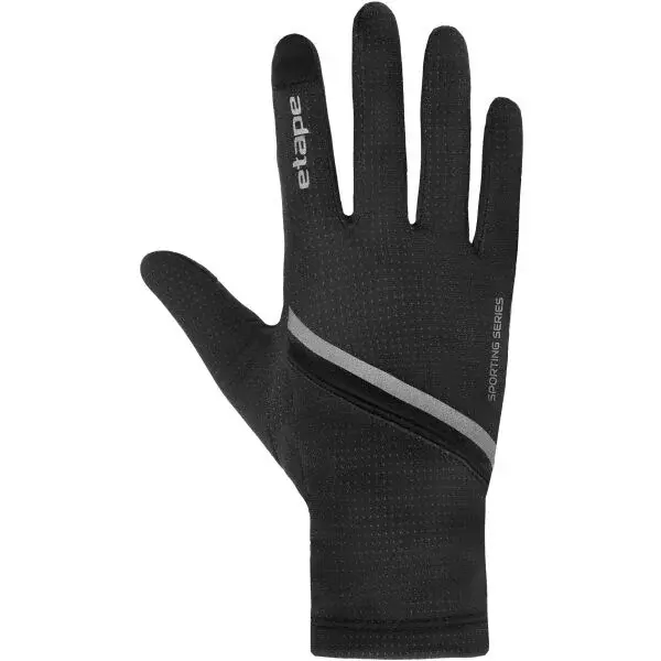 Etape COVER Kombinované rukavice, čierna, veľkosť