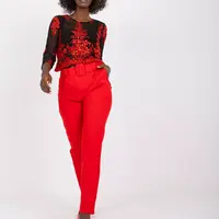 Trousers-DHJ-SP-12787.21X-red