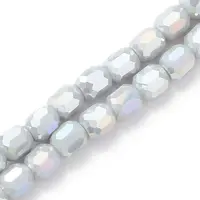Electroplate Glass Beads Strands