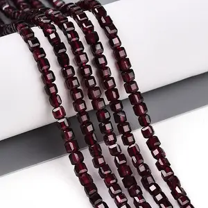 Natural Garnet Beads Strands
