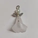 Angel Frosted Acrylic Pendants