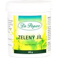 Dr. Popov Zelený íl prášok s regeneračným účinkom 280 g