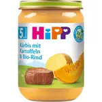 Hipp BIO tekvica, zemiaky a hovädzie mäso detský príkrm 190 g