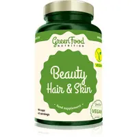GreenFood Nutrition Beauty Hair & Skin kapsuly pre krásne vlasy, pleť a nechty 90 cps
