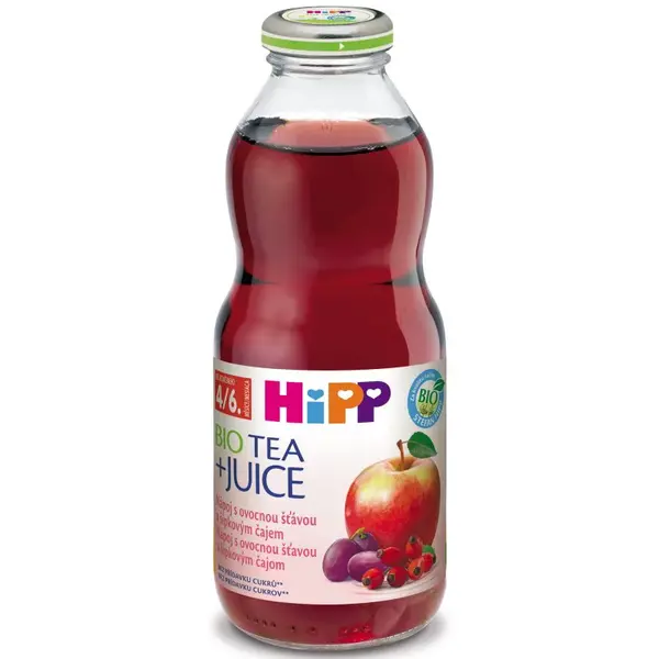 Hipp BIO nápoj so šťavou z červených plodov a šípkovým čajom nápoj 500 ml