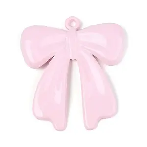 Spray Painted Alloy Big Pendants