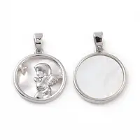 Brass Shell Pendants