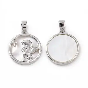 Brass Shell Pendants