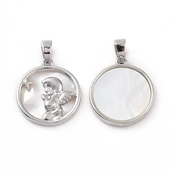 Brass Shell Pendants