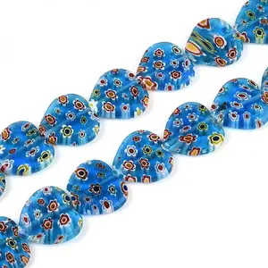 Handmade Millefiori Glass Beads Strands
