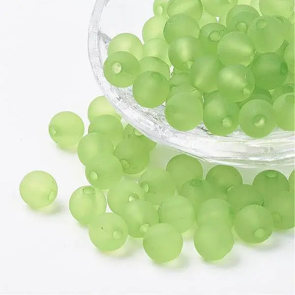 Transparent Acrylic Beads
