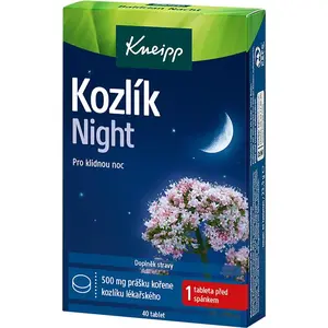 Kneipp Kozlík Night tablety pro klidný spánek 44 g