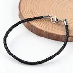 Braided Leather Cord Bracelets