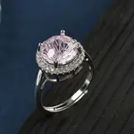 925 Sterling Silver Micro Pave Cubic Zirconia Finger Rings