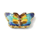 Rack Plating Brass Enamel Beads