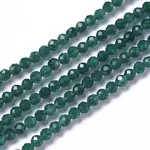 Natural White Jade Beads Strands