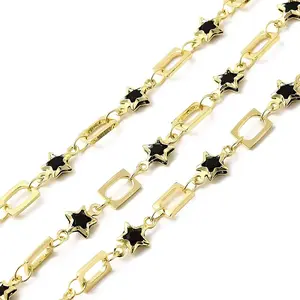 Brass Star Link Chains