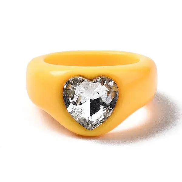Opaque Acrylic Finger Rings