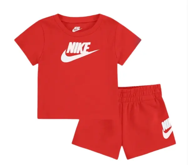 Nike kids club tee and short set 12m