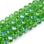 Electroplate Glass Beads Strands