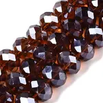 Electroplate Glass Beads Strands