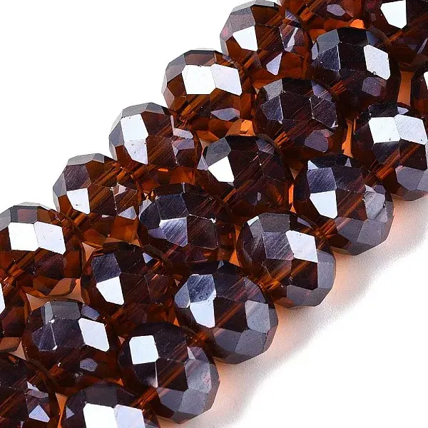 Electroplate Glass Beads Strands