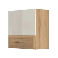 Závěsná skříňka hagop - ořech pacifik/béžová