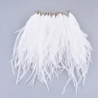 Ostrich Feather Tassel Big Pendant Decorations