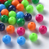 Opaque Acrylic Beads