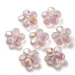 UV Plating Luminous Transparent Acrylic Beads