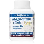 MedPharma Magnesium citrát Forte B6 tablety pro normální činnost nervové soustavy 67 tbl