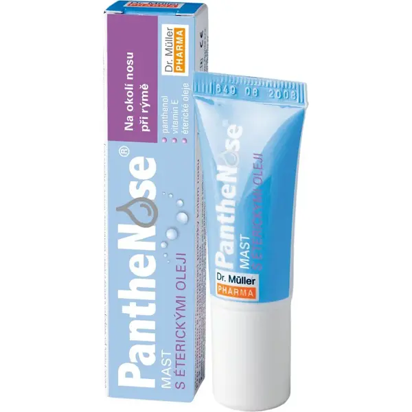 Dr. Müller PantheNose® s éterickými oleji mast pro zklidnění nosní sliznice 7.5 ml