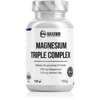 Maxxwin Magnesium Triple Complex kapsle pro efektivní doplnění hořčíku 180 cps