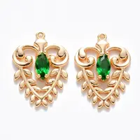 Brass Glass Pendants