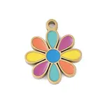 304 Stainless Steel Enamel Pendants